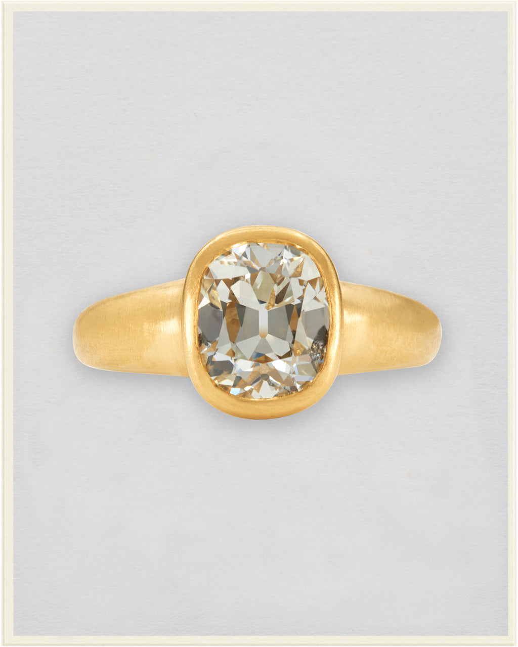 Old Mine Diamond Isolde Ring