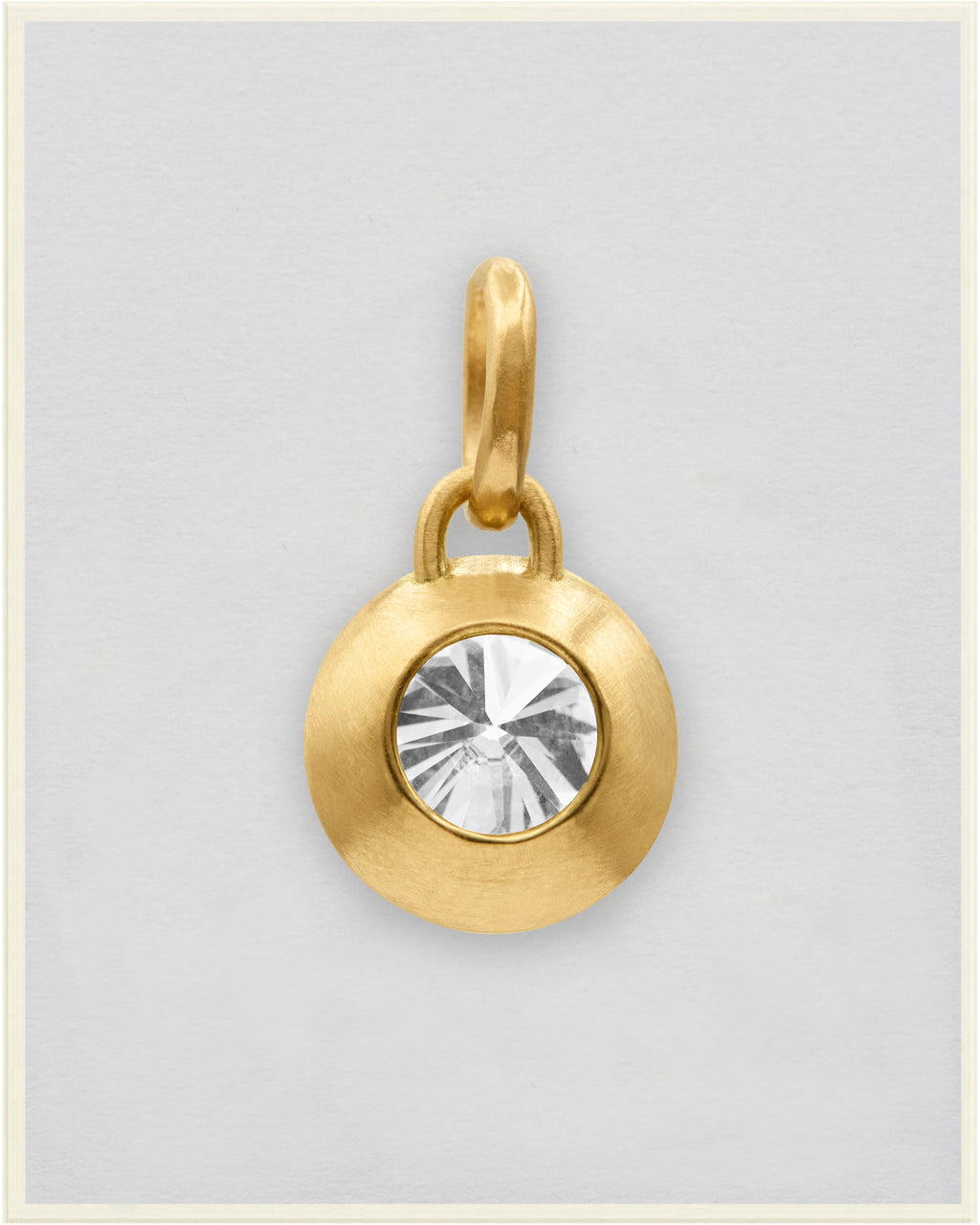 Engraved Bezel Pendant