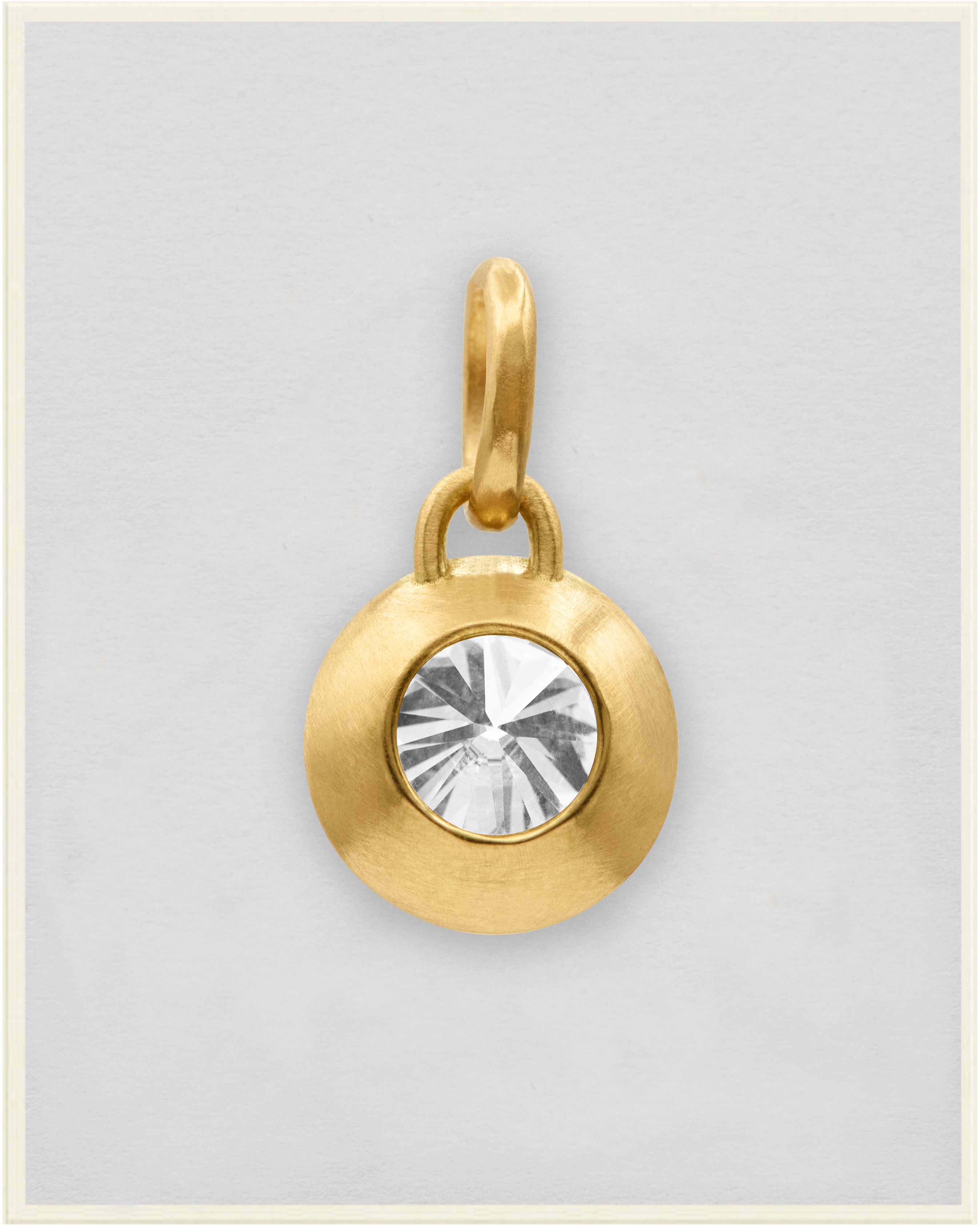 Engraved Bezel Pendant