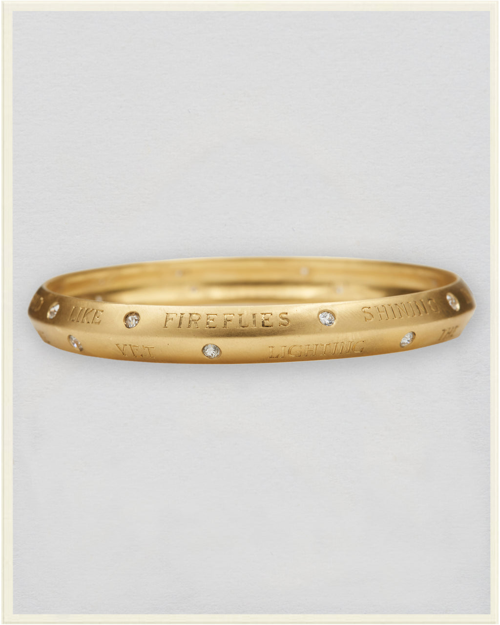 Poesy Bangle Thick